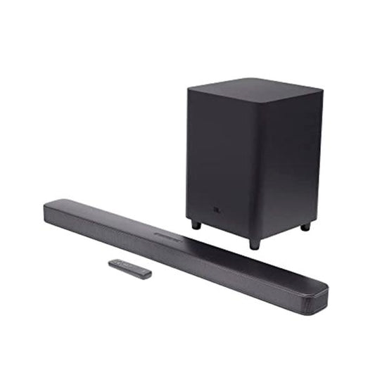 BARRA DE SONIDO JBL BAR 5.1 SURROUND BLUETOOTH CON SUBWOOFER JBL2GBAR51IMBLKAM NEGRO