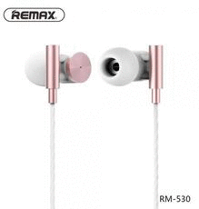 AUDIFONOS MANOS LIBRES RM-530 ROSADO