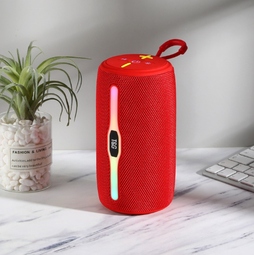 PARLANTE BLUETOOTH TG-675 T&G ROJA