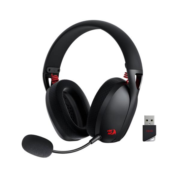 HEADSET GAMING REDRAGON IRE PRO H848 INALÁMBRICO BLUETOOTH NEGRO