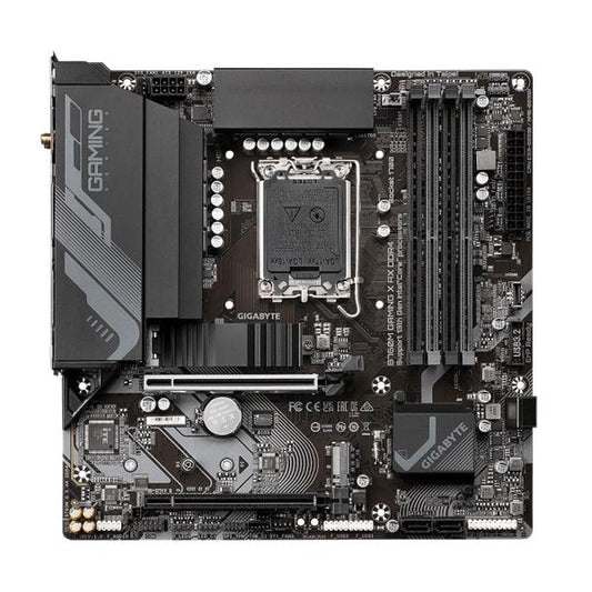 TARJETA MADRE GIGABYTE B760M GAMING X AX LGA1700 MICRO-ATX DDR5 NEGRO