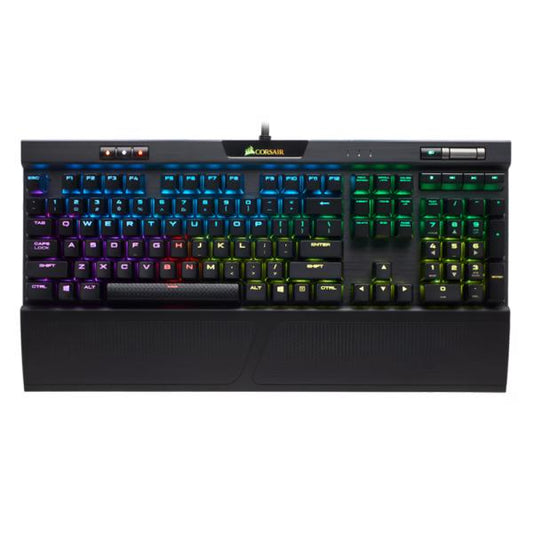 TECLADO GAMING RGB CORSAIR K70 MK.2 MECÁNICO ALÁMBRICO USB ESPAÑOL CH-9109010-SP NEGRO
