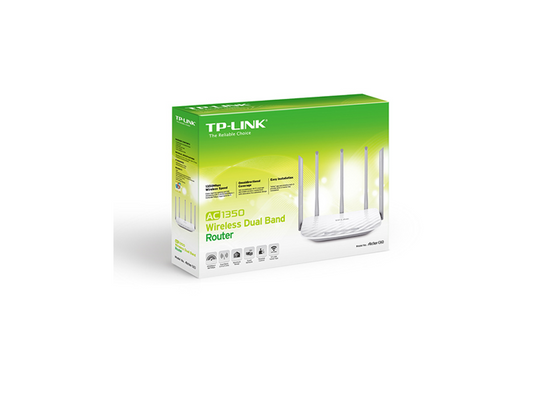 ROUTER TP LINK ARCHER C60  DUAL BAND WIFI ROUTER TL-ARCHERC60 AC1350