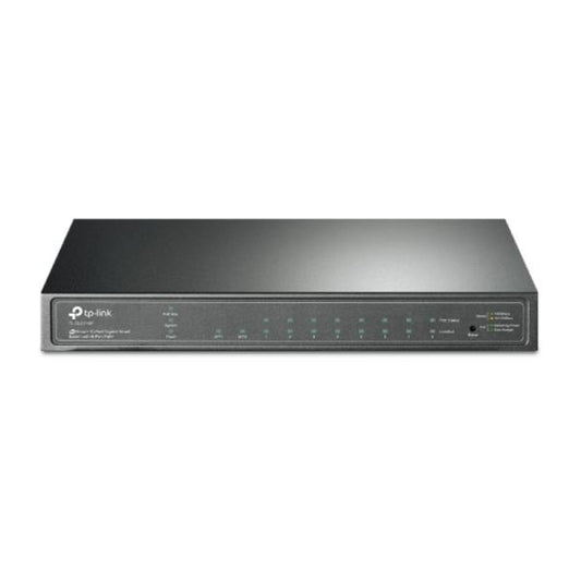 SWITCH TP LINK SG2210P(UN) 8 PUERTOS POE+ 2 RANURAS SFP 10/100/1000 MBPS