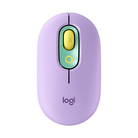 MOUSE LOGITECH POP INALÁMBRICO BLUETOOTH 4000 DPI 910-006544 MORADO
