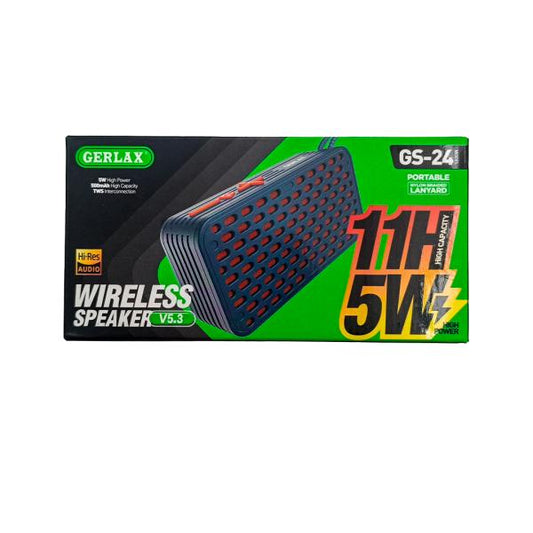 PARLANTE BLUETOOTH GS-24 GERLAX AZUL