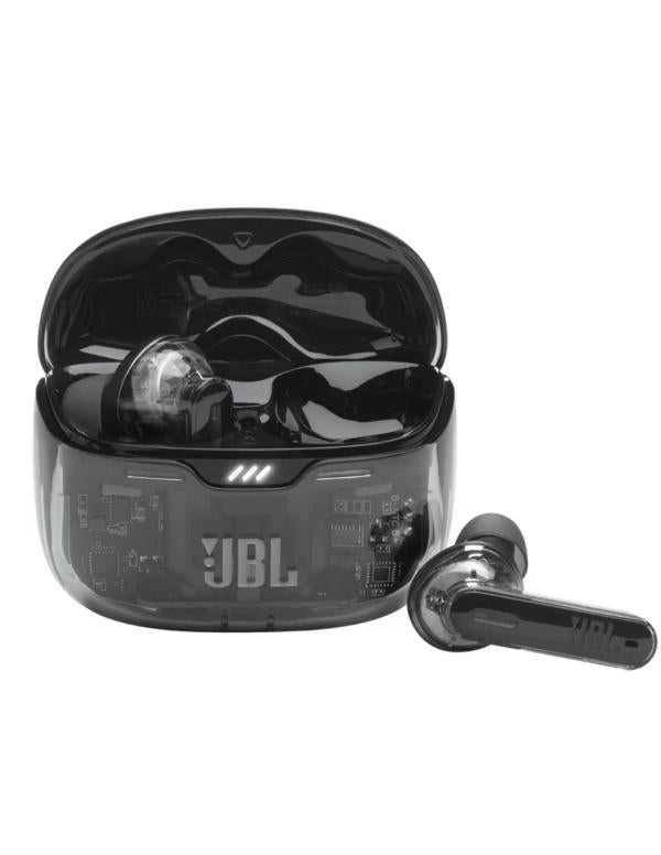 AUDIFONO JBL TUNE BEAM GHOST INALÁMBRICO BLUETOOTH JBLTBEAMGBLKAM NEGRO