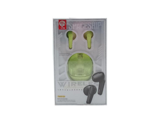 AUDIFONOS MANOS LIBRES BLUETOOTH TWS-22 YOUSHENGKU VERDE