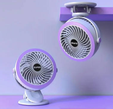 VENTILADOR FZM-03 BLANCO MORADO