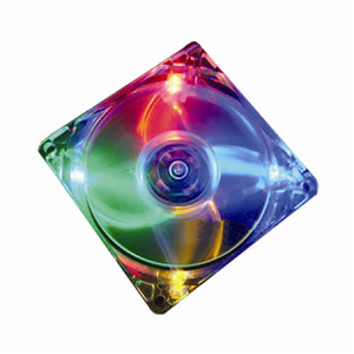 ABANICO AGILER 120MM TRANSPARENTE 3 COLORES AGI-8055C