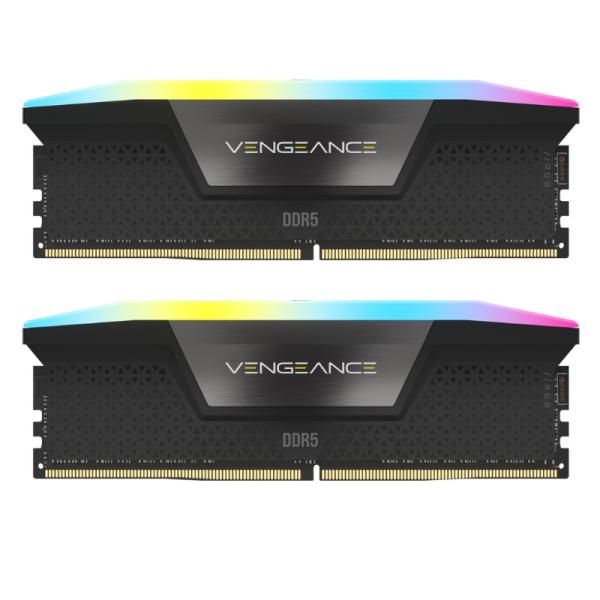 MEMORIA PC 32GB DDR5 6000MHZ (2 X 16GB) VENGEANCE RGB CORSAIR CMH32GX5M2D6000C36