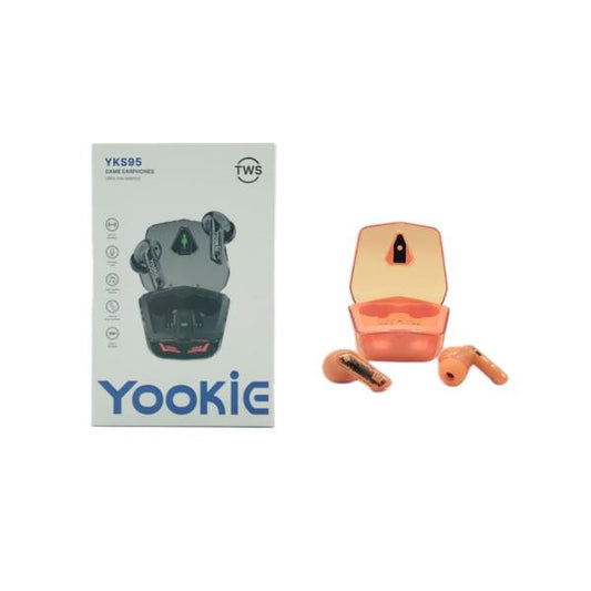 AUDIFONO MANOS LIBRES BLUETOOTH YKS95 YOOKIE NARANJA