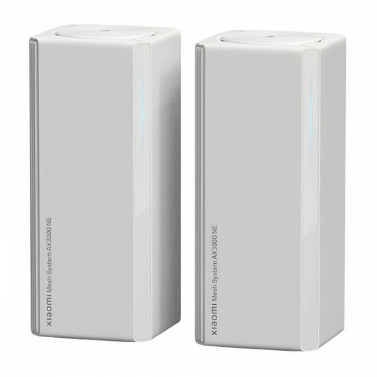 ROUTER XIAOMI MESH SYSTEM AX3000 NE 2-PACK WIFI 57001 BLANCO
