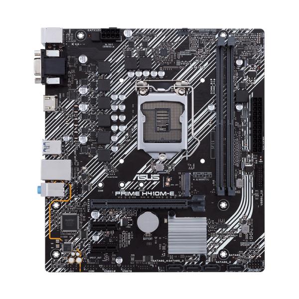 TARJETA MADRE ASUS PRIME H410M-E LGA1200 MICRO-ATX DDR4 NEGRO / BLANCO