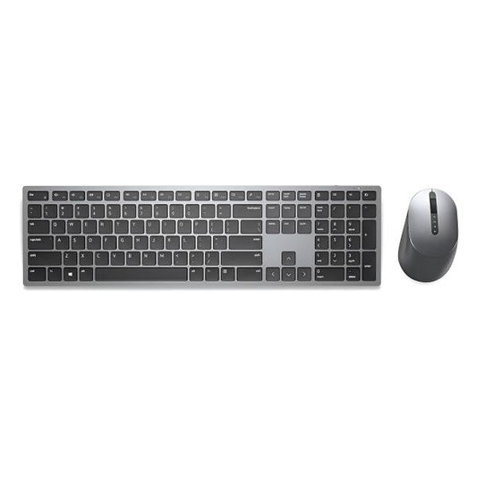 TECLADO Y MOUSE DELL KM7321W INALÁMBRICO (BLUETOOTH/ 2.4 GHZ) ESPAÑOL GRIS