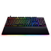TECLADO GAMING RGB RAZER HUNTSMAN V2 TKL MECÁNICO ALÁMBRICO USB ESPAÑOL SWITCH ROJO RZ03-03940900-R311 NEGRO