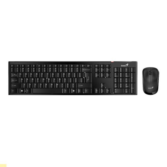 TECLADO Y MOUSE GENIUS SLIMSTAR 8230 INALÁMBRICO (BLUETOOTH 5.3/ 2.4 GHZ) ESPAÑOL 31340015407 NEGRO
