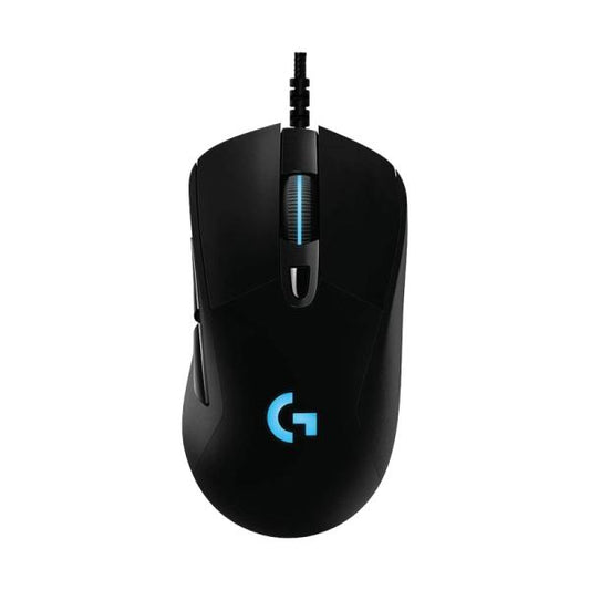 MOUSE GAMING RGB LOGITECH G403 HERO ALÁMBRICO USB 25600 DPI 910-005630 NEGRO