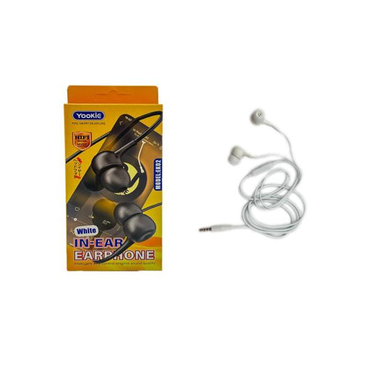 AUDIFONO MANOS LIBRES EK02 YOOKIE BLANCO