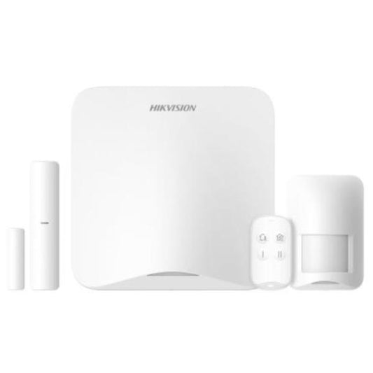 KIT DE ALARMA HIKVISION DS-PA201P-KIT-16WB(O-STD) (E) INALAMBRICO 433.1-433.7 MHZ CONEXIÓN WIFI 302402453 BLANCO