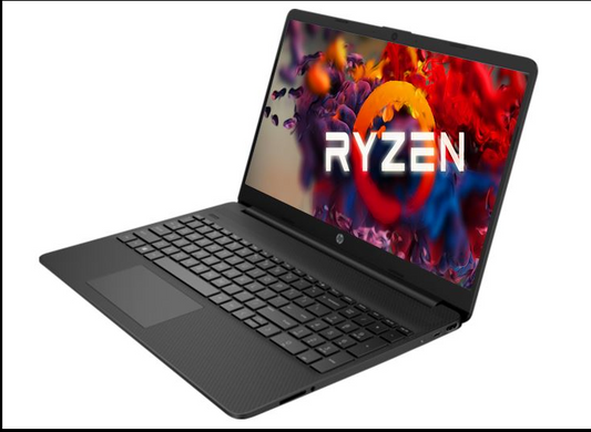 LAPTOP HP 15Z-EF2000W 15.6" RYZEN 5 5500 8GB 128GB SSD WIN 10 SILVER-ENGLISH