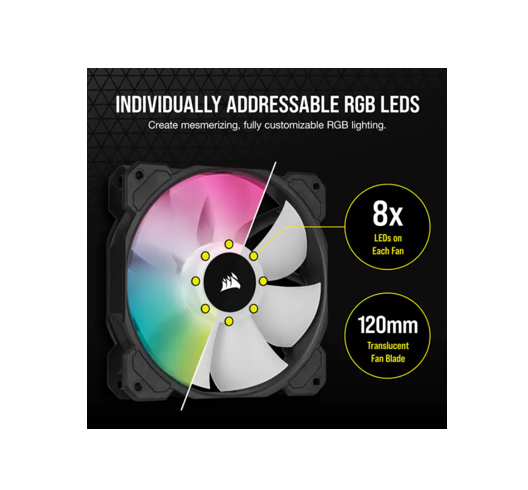 ABANICO CORSAIR ICUE SP120 RGB 120MM CO-9050108-WW