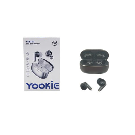 AUDIFONO MANOS LIBRES BLUETOOTH YKS103 YOOKIE NEGRO