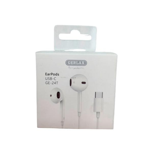 AUDIFONO MANOS LIBRES GE-24T GERLAX BLANCO