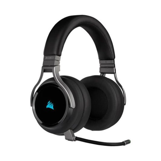 HEADSET GAMING RGB CORSAIR VIRTUOSO INALÁMBRICO USB CA-9011185-NA NEGRO