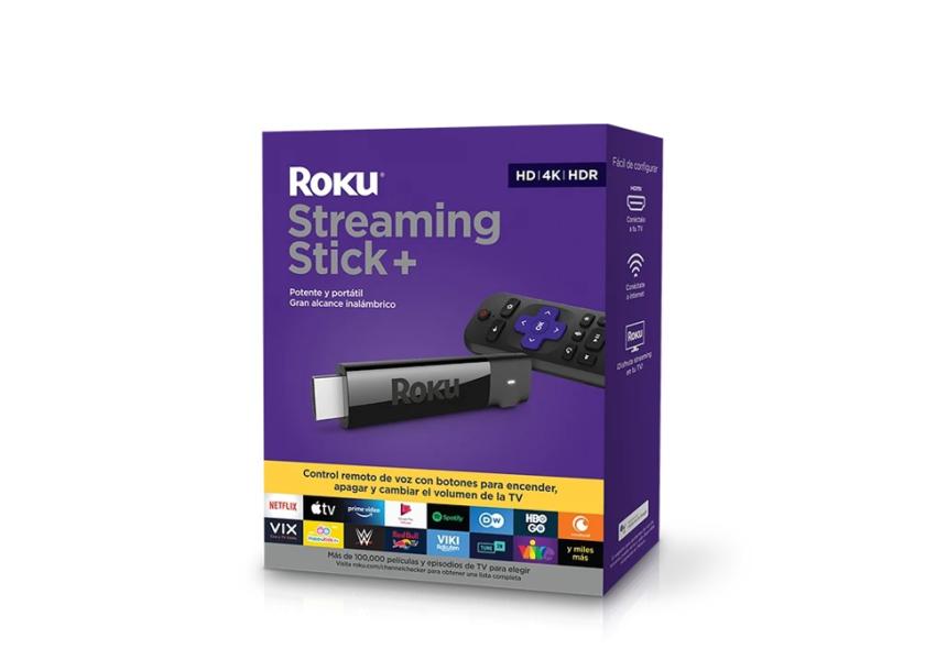 ROKU STEARMING STICK MEDIA PLAYER + WIRELESS REMOTE ROK-3810MX