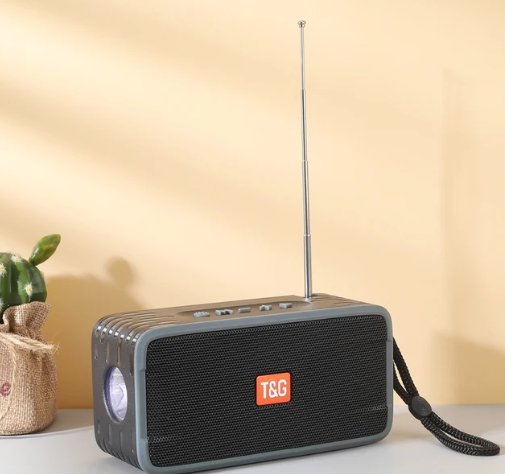 PARLANTE BLUETOOTH TG-631 T&G GRIS