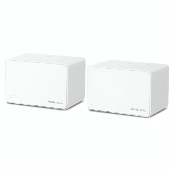 SISTEMA WIFI MERCUSYS HALO H80X(2-pack) AX3000 DOBLE BANDA 3000 MBPS 3 PUERTOS GIGABIT BLANCO