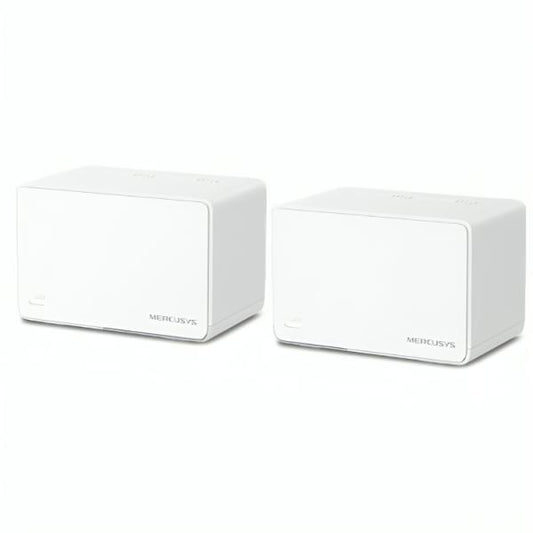 SISTEMA WIFI MERCUSYS HALO H80X(2-pack) AX3000 DOBLE BANDA 3000 MBPS 3 PUERTOS GIGABIT BLANCO