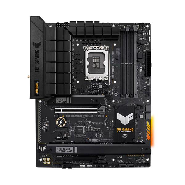 TARJETA MADRE ASUS TUF GAMING B760-PLUS WIFI LGA1700 ATX DDR50 90MB1ER0-M0AAY0 NEGRO