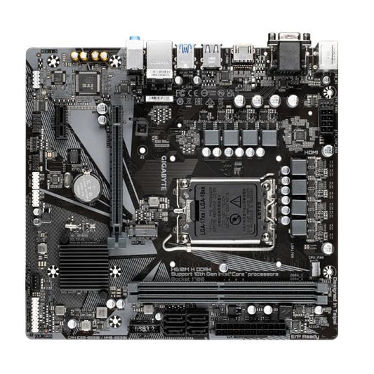 TARJETA MADRE GIGABYTE H610M H DDR4 LGA1700 MICRO-ATX NEGRO