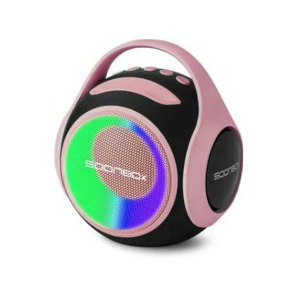 PARLANTE BLUETOOTH S5100 SOONBOX ROSADA