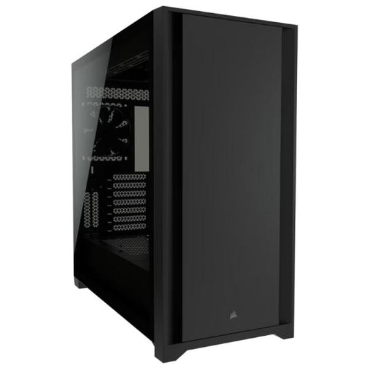 CASE GAMING CORSAIR 5000D MID TOWER VENTILADORES 2 DE 120MM CON VIDRIO LATERAL CC-9011208-WW NEGRO
