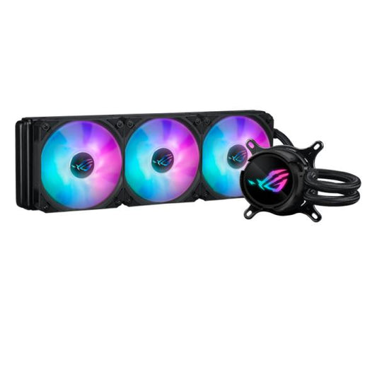 ENFRIAMIENTO LIQUIDO RGB ASUS ROG STRIX LC III 360 ARGB 3 EN 1 360MM LGA 1851 / 1700 / 1200 / 115X Y AM5 / AM4 90RC00T1-M0UAY0 NEGRO
