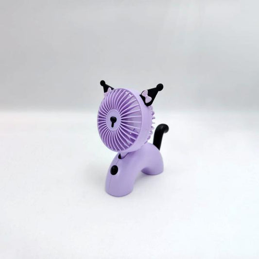 VENTILADOR DD8066A NEGRO MORADO
