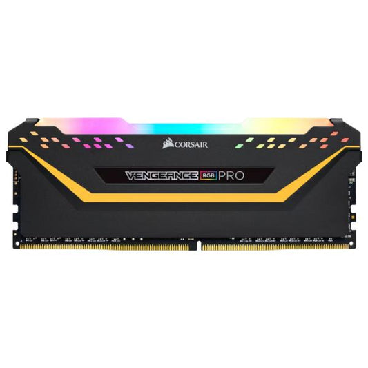 MEMORIA RAM PC 16GB (2 X 8GB) CORSAIR VENGEANCE RGB PRO DDR4 3200MHZ C16 CMW16GX4M2E3200C16-TUF NEGRO