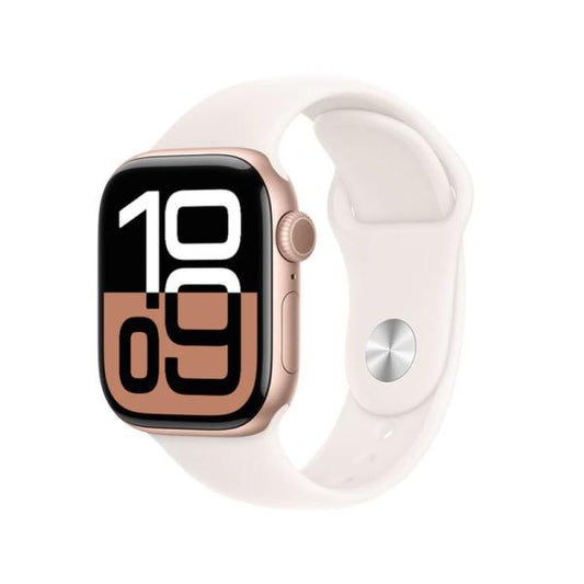 SMART WATCH APPLE APPLE WATCH SERIES 10 CAJA DE ALUMINIO ORO ROSA PANTALLA RETINA IMPERMEABLE