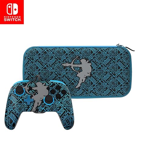 SWITCH CONTROL & BOLSO BUNDLE THE LEYEND OF ZELDA PDP