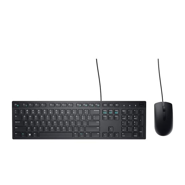 TECLADO Y MOUSE DELL KM300C ALÁMBRICO USB ESPAÑOL 580-AKKW NEGRO