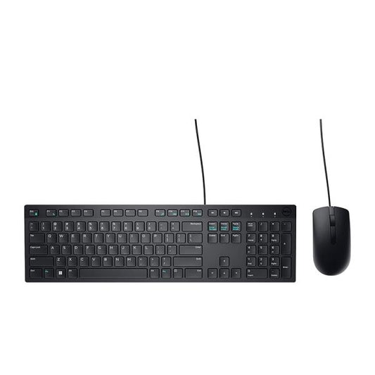 TECLADO Y MOUSE DELL KM300C ALÁMBRICO USB ESPAÑOL 580-AKKW NEGRO