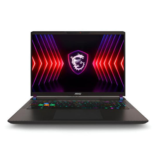 LAPTOP GAMING MSI VECTOR 16 HX A14VGG 16" I9-14900 32GB (16GB X 2) 1TB T.V. RTX4070 DDR6 8GB WIN 11 HOME ESPAÑOL GRIS 9S7-15M242-408