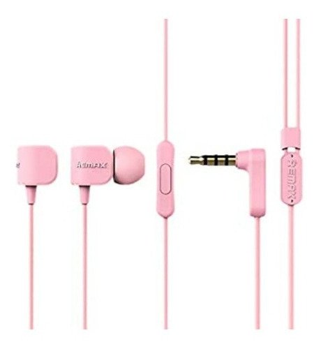 AUDIFONOS MANOS LIBRES RM-502 REMAX ROSADO