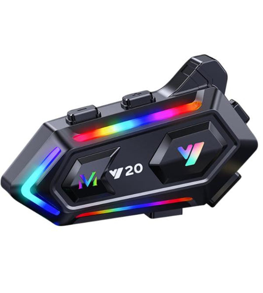 AUDIFONO MANOS LIBRES PARA CASCO Y20 NEGRO