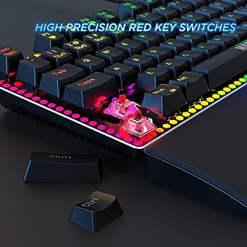 SET LINEA PRO GAMING CM373 MARVO SWITCH ROJO