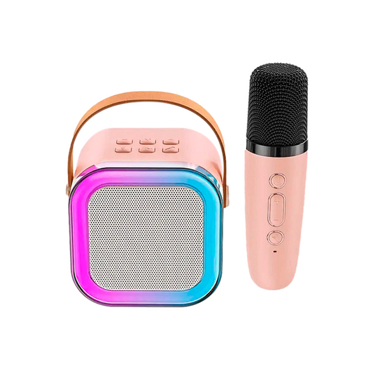 PARLANTE BLUETOOTH K12 OUDIOBOP ROSADO