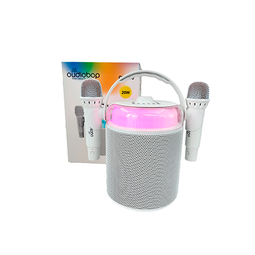 PARLANTE BLUETOOTH OP-550 OUDIOBOP BLANCA